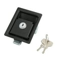 thumbnail image 4 of Serrure de Poignée de RV, Serrure de Porte de Remorque en Acier au Carbone Antirouille Robuste avec 2 Clés de Remplacement pour Traction de Pare-Chocs pour Modification, 4 of 7