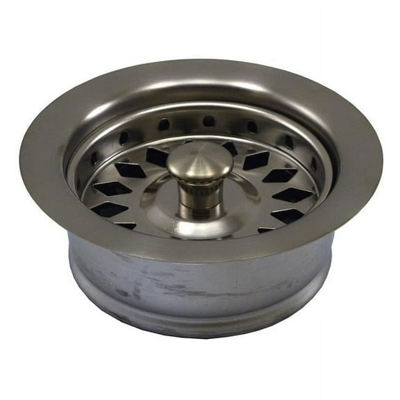 Jones Stephens B03408 Brushed Nickel Disposal Assembly for in-Sink-Erator