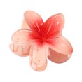 thumbnail image 1 of Plumeria hawaiano Flor Pinzas para el cabello Acrílico Gradiente de color Pétalos Cabello Nupcial Tocado Fiesta Wmkox8yi sjalhkljlk3522, 1 of 2