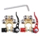 thumbnail image 1 of Abrazadera de conector de Terminal de batería de coche, 2 uds., ajuste de desconexión, liberación rápida, 1 of 8