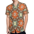 thumbnail image 4 of High Quality Hawaiian Shirts for Men Short Sleeve Aloha Beach Shirt Floral Summer Casual Button Down Shirts Blouses 8U4K3W, 4 of 7