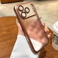thumbnail image 4 of Allytechgroup for iPhone 15 Pro Max Clear Back Cover Protective Case Cover, Hard PC LIghtweight Shell Non-Slip Support Wireless Charging Not-Yellowing Shockproof Bumper for Women Men, Desertgold, 4 of 4
