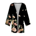 thumbnail image 4 of LOVZFMLL Cardigan pour Femmes en Chiffon Doux Ouvert Manches Longues pour Robe de Soirée, 4 of 5