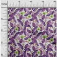 thumbnail image 2 of oneOone Cotton Poplin Purple Fabric Tropical Dress Material Fabric Print Fabric By The Yard 56 Inch Wide, 2 of 4