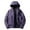 Purple, variant on Stormtrooper Jacket Men's Autumn Winter With Plush Thickened Warm Windproof Jacket Loose Jacket Clothes