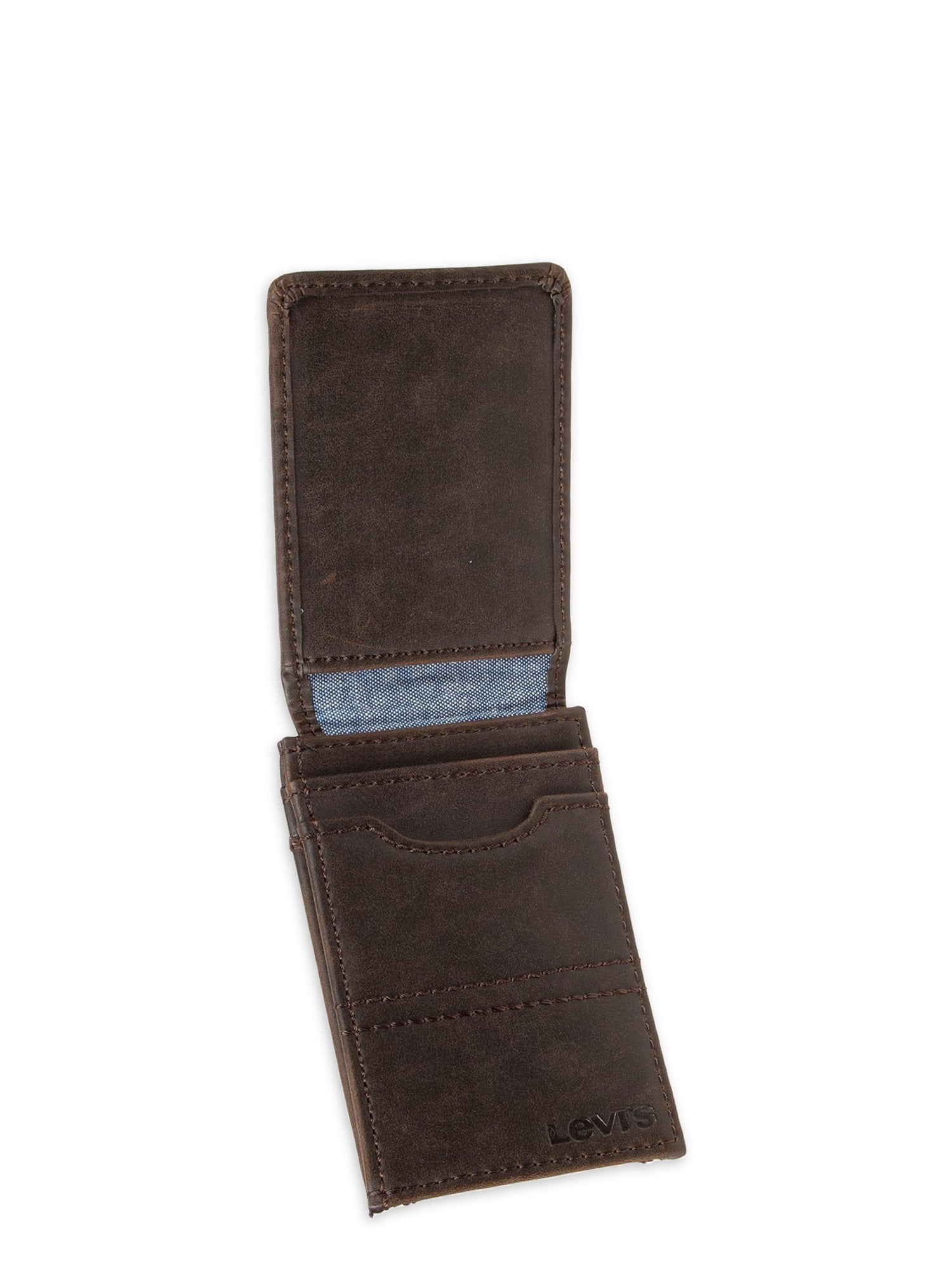 Slim Front Pocket Wallet by Jackson Wayne | Full Grain Leather Vintage Brown