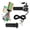 24V Hand Grips, variant on T8F 14T 14 Teeth Transmission Gear Reduction Box Clutch Replacement for 47cc 49cc 2-stroke Pocket Mini Bike Scooter ATV Buggy Go kart Chopper