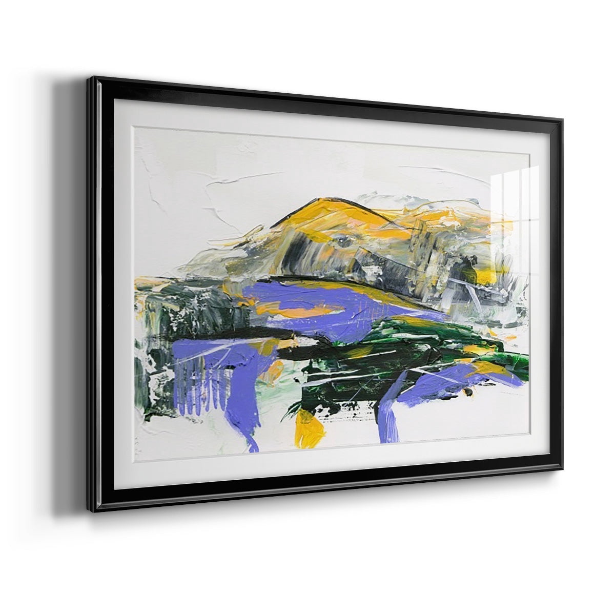Silent Mountain V Premium Framed Print - Ready to Hang
