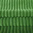 thumbnail image 5 of Fluffy Corduroy Velvet Solid Color Suqare Cusion Accent Decorative Throw Pillow for Couch, 12" x 20", Green, 2 Pack, 5 of 6