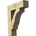 thumbnail image 2 of Ekena Millwork 6"W x 26"D x 30"H Balboa Block Rough Sawn Bracket, Douglas Fir, 2 of 25