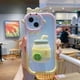 thumbnail image 1 of Beautiful Cartoon Photo Frame & Soft Silicone Phone Case Set for iPhone 14/13/12/11 (Plus & Pro), 1 of 1