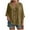 Brown, variant on BiZtdJrK Womens Plus Size Loose Cardigan V Neck 3/4 Sleeve Button Down Cardigans Lightweight Summer Beach Cover Up Beige XL