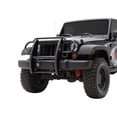 thumbnail image 3 of Black Horse Off Road Grille Guard Black Steel 17Jpwrma Fits select: 2015-2017 JEEP WRANGLER UNLIMITED SPORT, 2018 JEEP WRANGLER UNLIMITED SAHARA, 3 of 5