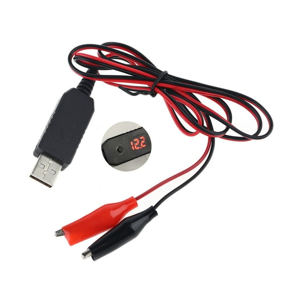 USB QC3.0 Charging Cable 5V 6V 8.4V 12V Adjustable Voltage Power Adapter USB Module Transformer Converter Cable