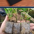 thumbnail image 4 of Biodegradable Plant Pots, 8X10 In, 1.7X3inFilled Dimension, Plant Nursery Pots, SoilforSeed Starting, Container Garden, White Bags, 100 Pc, 4 of 5