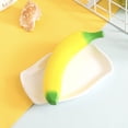 thumbnail image 2 of Juguetes para aliviar el estrés para niños y adultos - Juguetes blandos de plátano que crece lentamente para la ansiedad, la concentración y el juego sensorial, 2 of 9