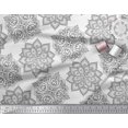 thumbnail image 3 of Soimoi Rayon Fabric Floral Mandala Print Fabric by Yard 42 Inch Wide, 3 of 3