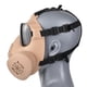 thumbnail image 3 of Máscara táctica, protección ocular completa de seguridad con correa ajustable para pistola de aire comprimido Lente Beige_Gray, 3 of 9