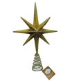 thumbnail image 4 of Punta de Árbol Holiday Time Colección Bronce Estrella Radiante 13.8 Pulgadas, 4 of 4