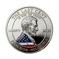 thumbnail image 4 of SDOHIG Final Cent Commemorative Keepsake, 2025 U.S. 1 Cent Penny Commemorative Keepsake, Nostalgic Historical Collectible Ornaments Gift for Keepsake Lovers Collectors Keepsake Enthusiasts, 1.6 in, 4 of 4