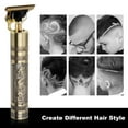 thumbnail image 2 of Electric Hair Hair Clipper Retro Hair Trimmer Rechargeable Cordless Hair Cutter Home Use Washable Hair Cutting Set with 4 Positioning Combs, 2 of 6