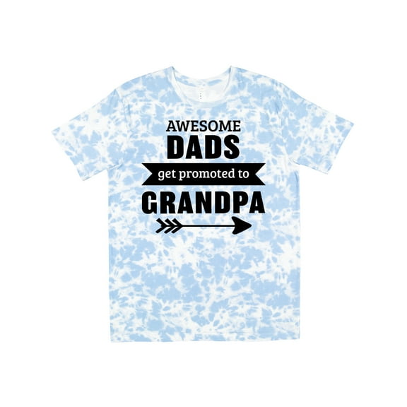 Inktastic Awesome Dads Get Promoted to Grandpa T-Shirt