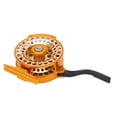 thumbnail image 3 of Fly Fishing Reel Aluminum Alloy Automatic Fishing Reel Quick Wire Collection Right Hand Fly Reel Gold, 3 of 9