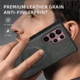 thumbnail image 6 of Allytechgroup Magnetic for Samsung Galaxy S23 Ultra Case, Compatible with MagSafe Support Magnetic Car Phone Mount PU Leather Slim Phone Case for Women Men for Samsung Galaxy S23 Ultra, Gray, 6 of 10