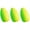 Chartreuse, variant on Dr.Fish 60 Pack Oval Foam Floats Trout Floats Fishing Rig Floats Fishing Bobbers Fly Fishing Strike Indicator Pompano Walleye Catfish Crawler Harness Bead Stopper Sinker Stops