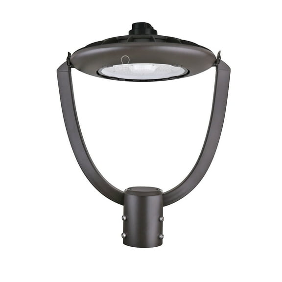 GREENLIGHTDEPOT LED Post Top Light - Selectable Color Temperature - 75W - Brown - Shorting Cap