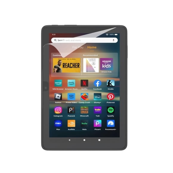 Protector de pantalla Nupro para Fire HD 8 2022 2024, paquete de 2