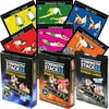 Exercise Cards Tri Pack: Strength Stack 52 Bodyweight Workout Playing Card Game. Designed by a Military Fitness Expert. Video Instructions Included. No Equipment Needed. At Home Training Program.