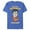 Royal Blue Heather, variant on Men's Superman This is My Hero Costume  Graphic Tee Royal Blue Small