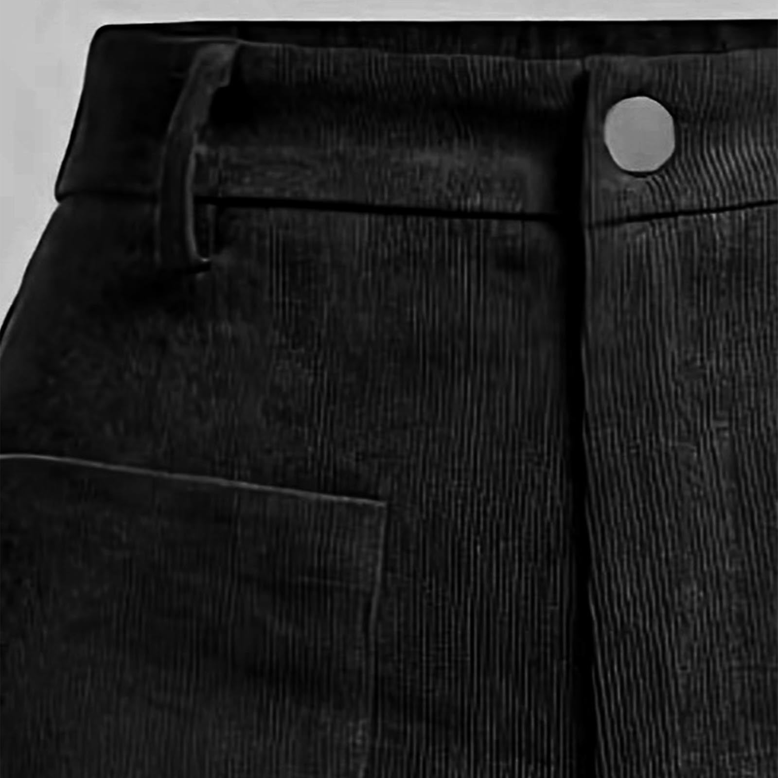 Pantalon Crop Velours SOVA Femme Taille Unique - Couleur Golden Sand, Taille Haute élastique