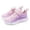 Pink, variant on Kids Athletic Mesh Sneakers Lightweight Lace-up Performance Running Shoes Pink 31