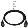 thumbnail image 2 of 3/1.5/1/0.5m 10 Pin Male to 10 Pin Male S-video Cable for TV Receiver Projector Video Receiver Camcorders 1.5 for M, 2 of 3