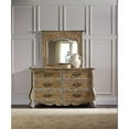 thumbnail image 4 of Beaumont Lane Cedar Way 6 Drawer Dresser in Caramel Froth, 4 of 4