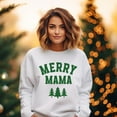 thumbnail image 3 of Merry Mama Pine Tree | Sweatshirt, 3 of 6