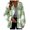 Mint Green, variant on Women's Straight Cardigan Button Front Pocket Coat Fall Winter Casual​​