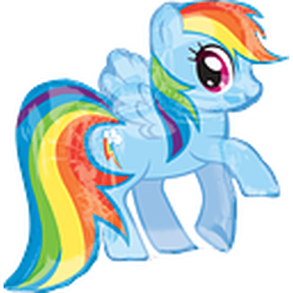 LRG SHP XL MLP RAINBOW DASH