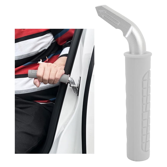 Handle Car Door Handle Aluminum Alloy Enhanced Safety 450lbs Capacity Portable Vehicle Support Handle for All Vehicles
