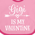 thumbnail image 4 of Inktastic Gigi is My Valentine Boys or Girls Baby Bib, 4 of 4