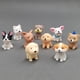 thumbnail image 4 of 9 figuras de animales en miniatura de perro, cachorros, animales realistas, microadornos paisajísticos., 4 of 7
