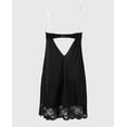 thumbnail image 5 of Nuisette Opulente en Satin avec Dentelle, Smoking Noir, 5 of 5