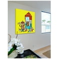 thumbnail image 3 of Marmont Hill "Moon or Bust" by Curtis Painting Print on Canvas, 3 of 7