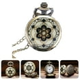thumbnail image 3 of 1Pc Quartz Pocket Watch Vintage Pocket Watch Portable Watch for Man Women, 3 of 7