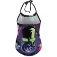 thumbnail image 2 of Invader Zim Alien Gir Children's One-piece Swimwear Halterneck Swimsuit Summer Beach Girl's Bathing Suits Breathable Beachwear, 2 of 7
