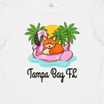 thumbnail image 4 of Inktastic Tampa Bay Florida Flamingo Girls Baby T-Shirt, 4 of 5