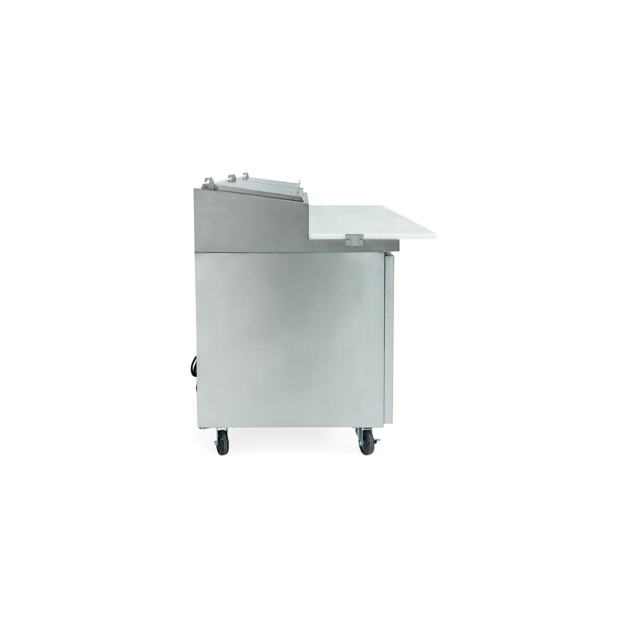 Norpole 24 cu. ft. Commercial Pizza Prep Refrigerator in Stainless Steel in Stainless Steel