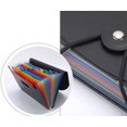 thumbnail image 6 of Document Folder A4 Expandable File Organizer With Elastic Band And Locking Button Organizer Folder For Home Or Office Documents Papers (12 Compartments) Reusable, 6 of 8
